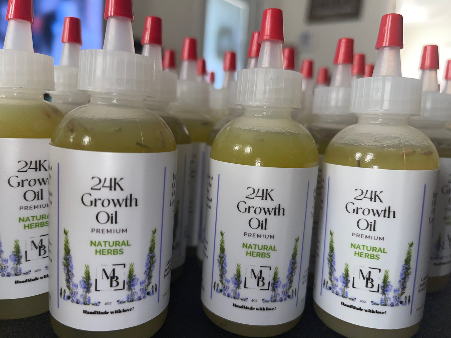 24K Growth Oil (Premium) 2oz.